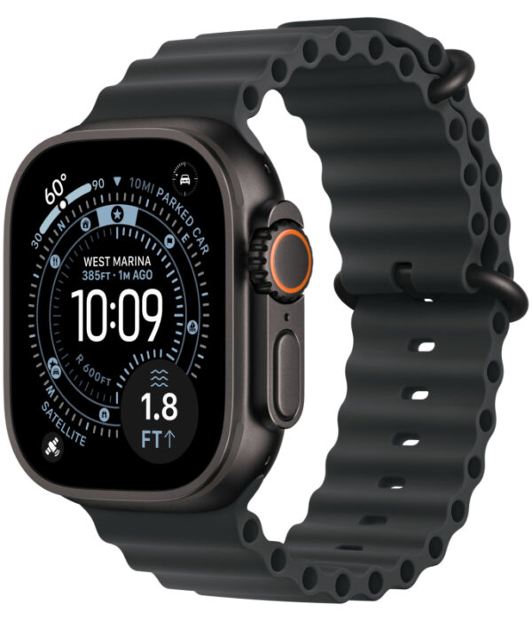 Смарт-часы Apple Watch Ultra 3 49mm Black Ti Case with Black Ocean Band