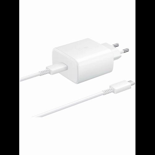 Зарядное устройство Samsung Service Pack + кабель Travel 45W White
