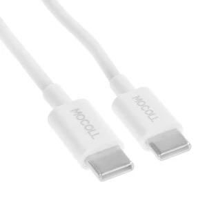 Кабель Mocoll Type-C to Type-C White