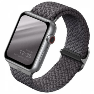 Ремешок UNIQ для Apple Watch 41/40/38 mm ASPEN Strap Braided Grey