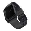 Кожаный влагоустойчивый ремень UNIQ STRADEN для Apple Watch 49/45/44/42мм, цвет серый