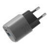 Сетевая зарядка EnergEA AmpCharge GaN20 1C-1A PD/QC3.0 20W - темно серый (Gunmetal)