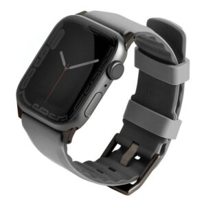 Ремень силиконовый Uniq LINUS для Apple Watch 49/45/44/42, цвет серый