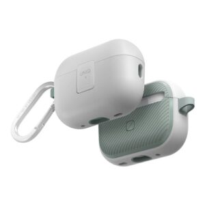 Чехол из полиуретана UNIQ CLYDE для AirPods Pro 2 DOVE WHITE/SOFT MINT