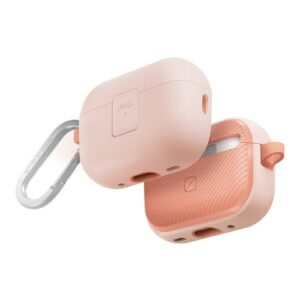 Чехол из полиуретана UNIQ CLYDE для AirPods Pro 2 LIGHT PINK/CREPE PINK