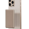 Ультратонкий внешний аккумулятор EnergEA Alupac Mini 5K, 5000MAH MAGSAFE - Gold