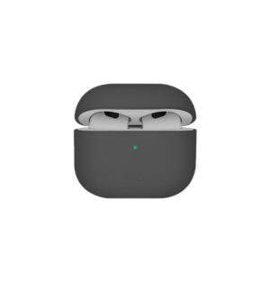 Чехол UNIQ Lino Hybrid Liquid Silicon для AirPods 4 Grey
