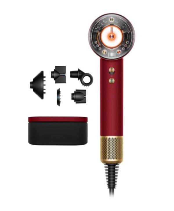 Фен Dyson Supersonic HD16 Hair dryer HK/SG Red Velvet + Case