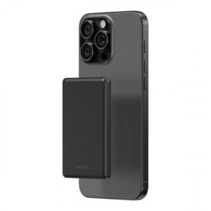 Ультратонкий внешний аккумулятор EnergEA Alupac Mini 5K, 5000MAH MAGSAFE - Gunmetal Black