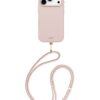 Чехол со шнурком UNIQ COEHL MIRELLE (MagSafe) для iPhone 17 Pro Max SHELL PINK