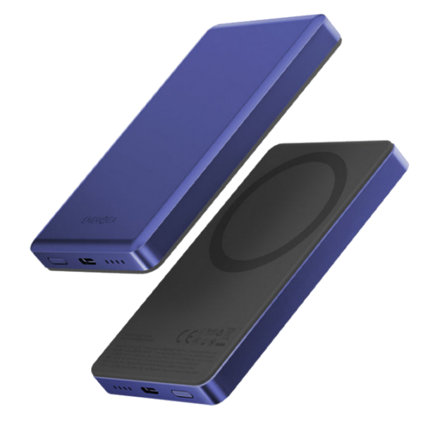 Внешний аккумулятор EnergEA Alupac 10000mAh ССС 15W USB-C 20W легкий Синий
