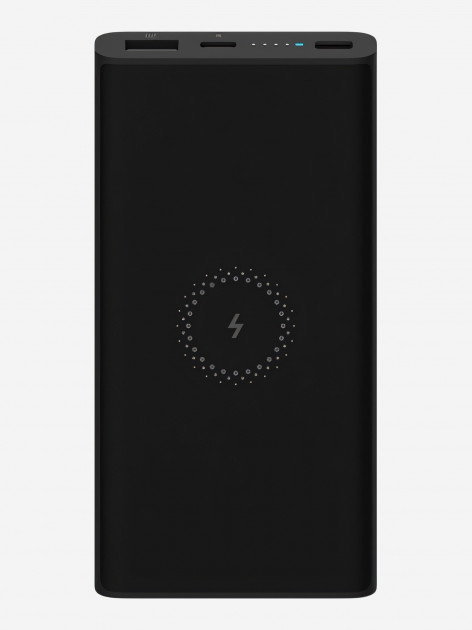 Внешний аккумулятор с беспроводной зарядкой Xiaomi Mi Wireless Power Bank 10000mAh 10W Черный