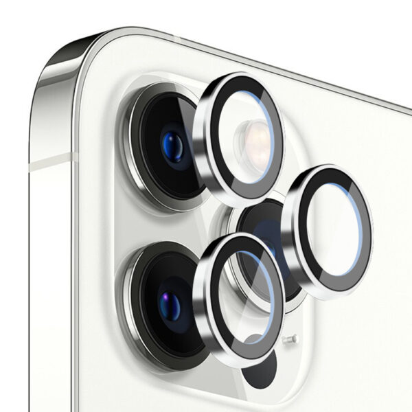 Защита объектива камеры стальной обод и сапфировое стекло UNIQ OPTIX PRIME IPHONE 17 Pro/ 17 Pro Max, цвет SILVER CHROME