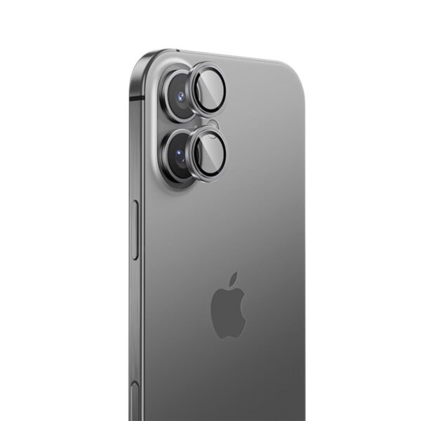 Защита объектива камеры Benks DR Sapphire Lens Protector для IPHONE 16 Pro/16 Pro Max (SILVER)