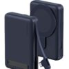 Внешний аккумулятор EnergEA MagPac PRO Plus 10000mAh ССС QI2 15W USB-C 20W с кабелем, синий