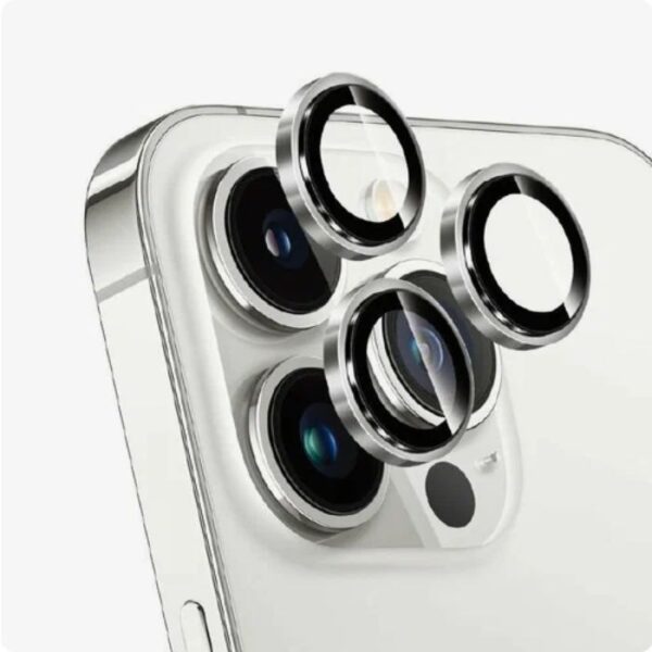 Стекло для камеры MOCOLL iPhone 16 Pro / 16 Pro Max Craftsmanship Series Silver