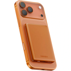 Внешний аккумулятор EnergEA Alupac MINI 5000mAh ССС 15W USB-C 20W тонкий Оранжевый