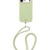Чехол со шнурком UNIQ COEHL MIRELLE (MagSafe) для iPhone 17 Pro LINT GREEN