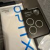 Защита объектива камеры Uniq для iPhone 16 Pro/16 Pro Max OPTIX Camera Lens AluGuard Black