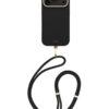 Чехол со шнурком UNIQ COEHL MIRELLE (MagSafe) для iPhone 17 Pro EBONY
