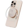 Беспроводное зарядное устройство EnergEA MagDuo Arc 2in1 magnetic iPhone +AW charger +retractable USB-C cable Gold