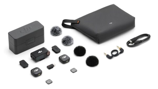 Микрофон DJI MIC 3 Wireless Microphone (2 TX + 1 RX +Charging Case)