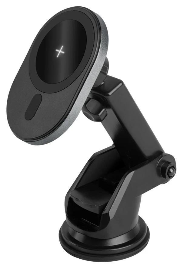 Автодержатель-беспроводное ЗУ Energea MagDrive 15W Air/Dash Gunmetal Black
