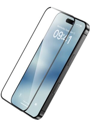 Стекло защитное Benks Air Shield HD для IPhone 16 Pro Max, прозрачное с рамкой