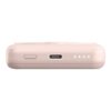 Внешний аккумулятор EnergEA MagPac MINI ультра тонкий 10000mAh ССС 15W USB-C 20W, розовый
