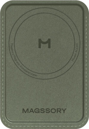 Кошелек-кардхолдер MAGSSORY Duo c подставкой с MagSafe, хаки