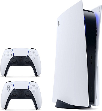 Игровая приставка Sony PlayStation 5 825Gb + 2-ой геймпад DualSense